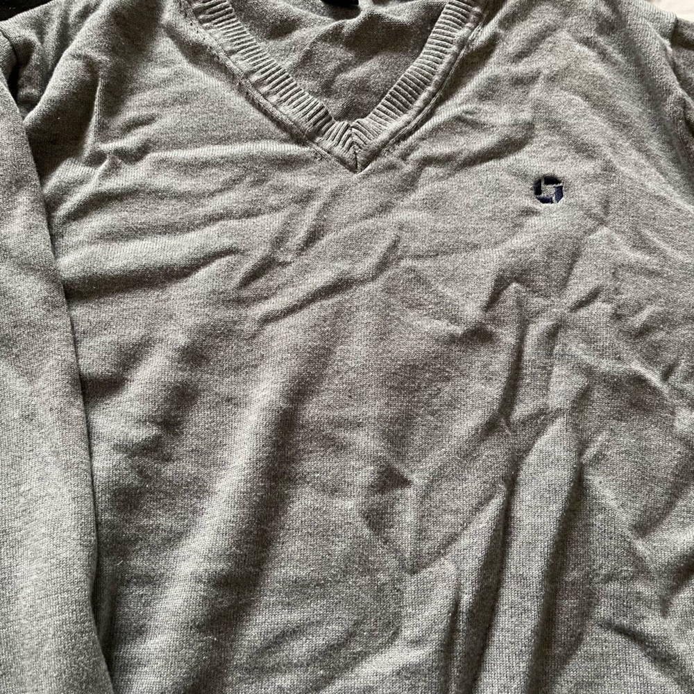 Gray chase sweater